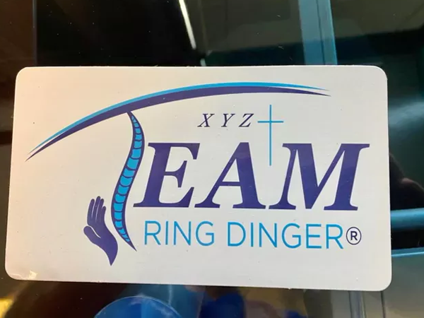 Team Ring Dinger Magnet